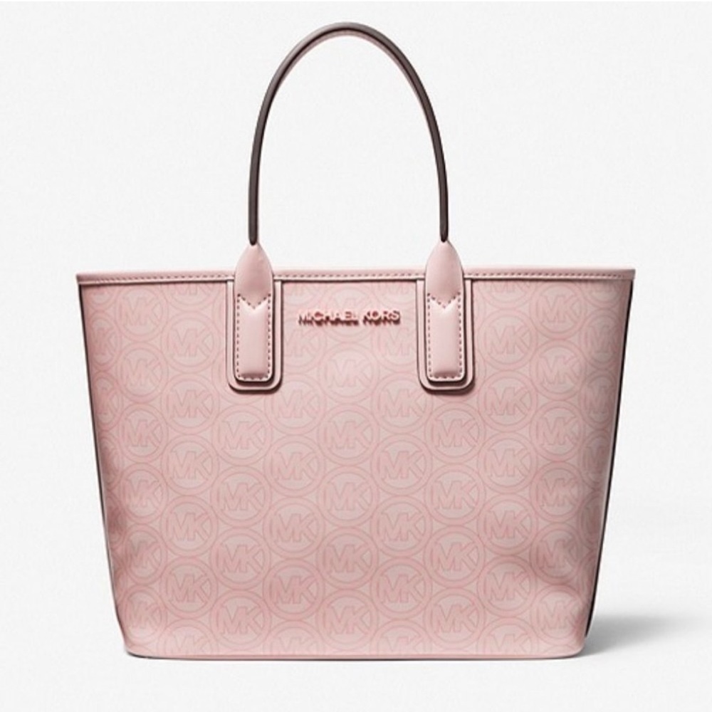 MICHAEL KORS  Jodie Small Logo Jacquard Tote Bag